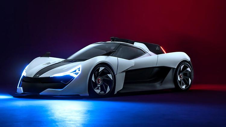 Noch ist der AP-0 ein reines Showcar, aber die Briten meinen es, so will es scheinen, ernst mit ihrem E-Rennwagen.
