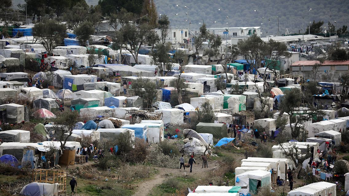 Flüchtlingslager auf Lesbos