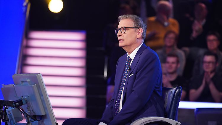 WWM-Moderator Jauch: Ab April gibt es die Sendungen ohne Studiopublikum.