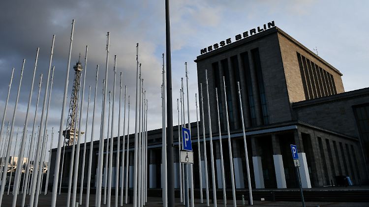 Auf dem Gelände der Messe Berlin könnte schon bald ein Corona-Krankenhaus stehen.