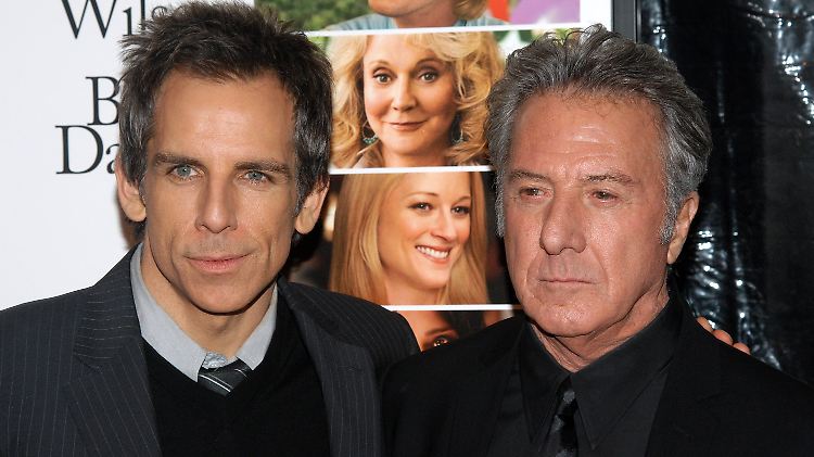 Vater und Sohn - zumindest im Film: Ben Stiller (l) und Dustin Hoffman.