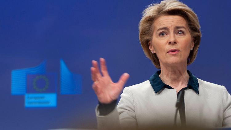 Den EU-Mitgliedstaaten müsse derzeit "maximale Beinfreiheit" gegeben werden, sagte von der Leyen.