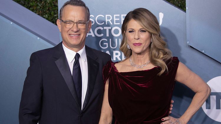 Bei Hanks und Wilson hat die Krankheit einen eher leichten Verlauf. Wirklich besser geht es den beiden aber noch nicht.