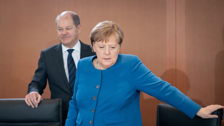 Merkel und Scholz beschließen ein Papier - ganz ohne Corona-Folgen.