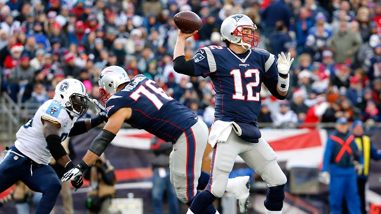 Brady wirft das Ei, Vollmer beschützt ihn: So waren beide bei den New England Patriots lange erfolgreich. Jetzt verlässt Brady den Verein nach 20 Jahren.