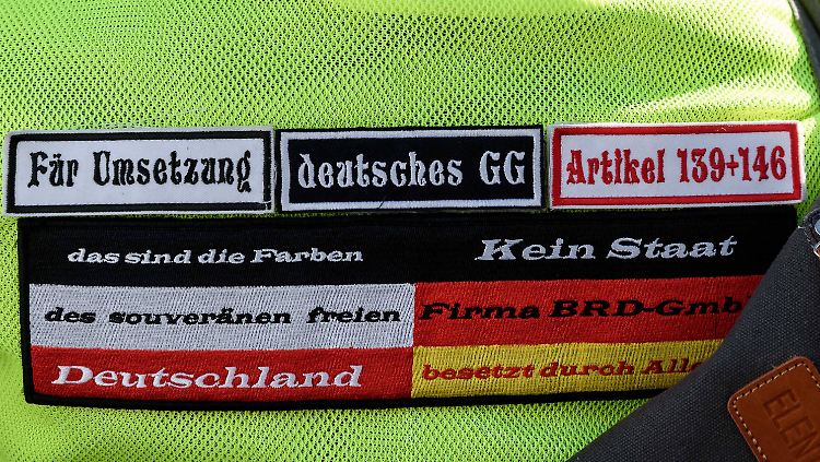 "Reichsbürger" zweifeln die Legitimität der Bundesrepublik Deutschland an.