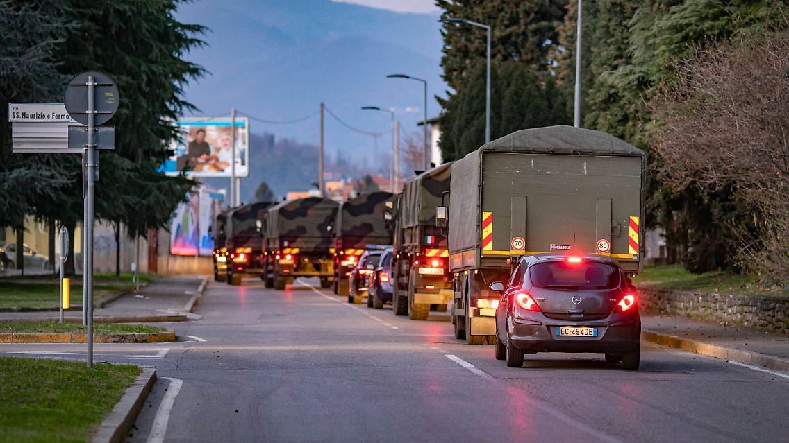 Solche Bilder aus Bergamo gingen im Frühjahr 2020 um die Welt.