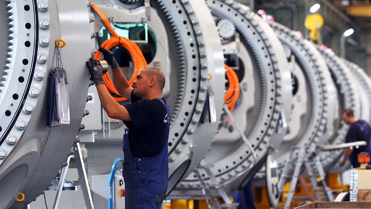 Die deutsche Industrie leidet unter der Unterbrechung von Lieferketten.