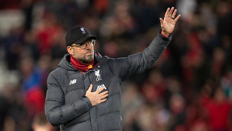 Glück gehabt: Die Premier League wird auf jeden Fall zu Ende gespielt und Jürgen Klopp und sein FC Liverpool werden damit ziemlich sicher Meister.