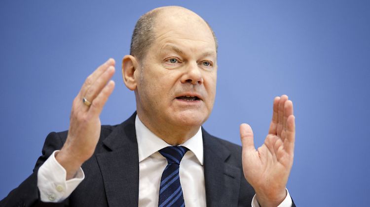 Um die Finanzreserven des Bundes müsse man sich aktuell keine Sorgen machen, sagt Scholz.