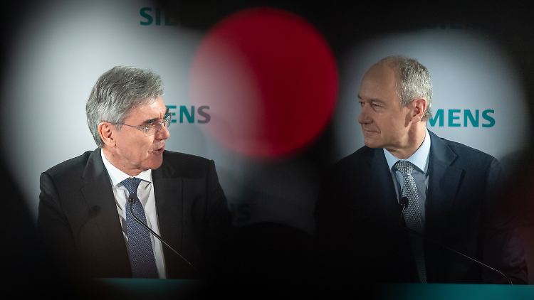 Anders als der ehemalige Finanzvorstand Kaeser (l.) ist Busch Techniker.