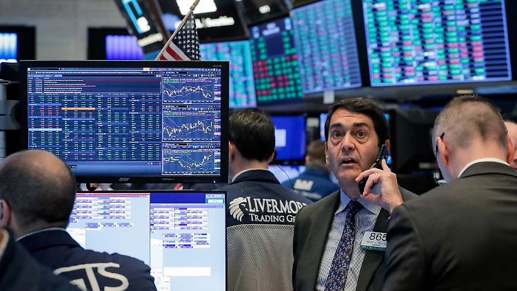 Die New Yorker Wall Street hat seit Mitte Februar gut 30 Prozent verloren.