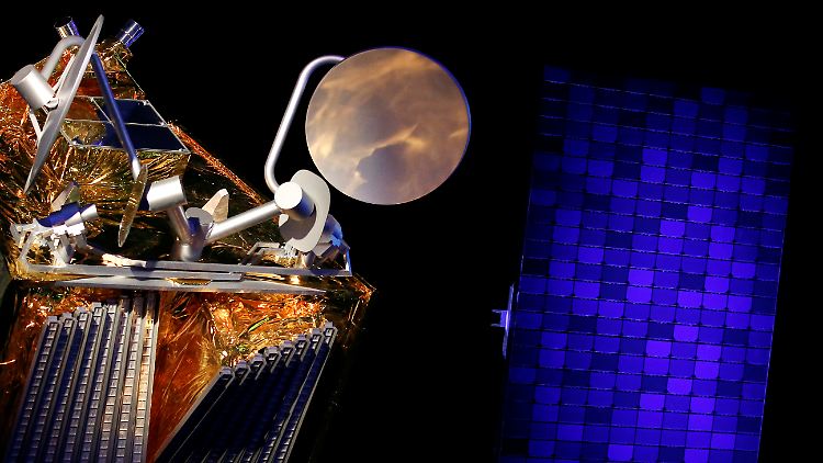 Die Rakete startete mit 34 neuen Satelliten.