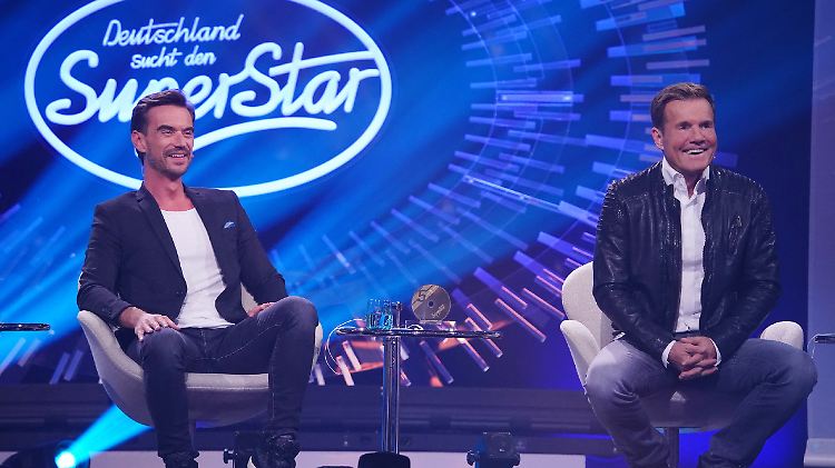 Florian Silbereisen und Dieter Bohlen sind gleichermaßen begeistert von den Darbietungen.