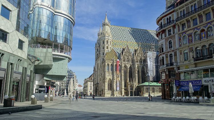 Gähnende Leere in der Wiener Innenstadt - mit weitreichenden Folgen für die Wirtschaft.