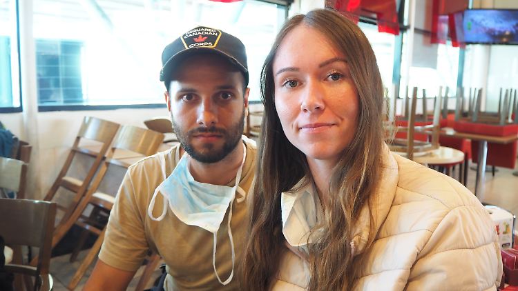 Isabell Kronenberger und ihr Freund werden von einer Maschine der Bundesregierung von Argentinien zurück nach Deutschland geflogen.