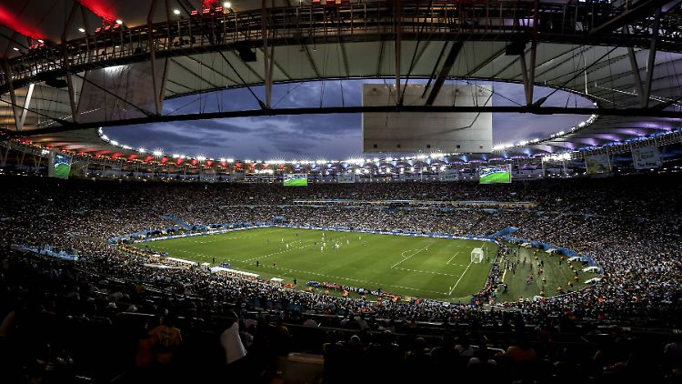 2014 spielten Deutschland und Argentinien im Maracana den Fußball-Weltmeister aus.