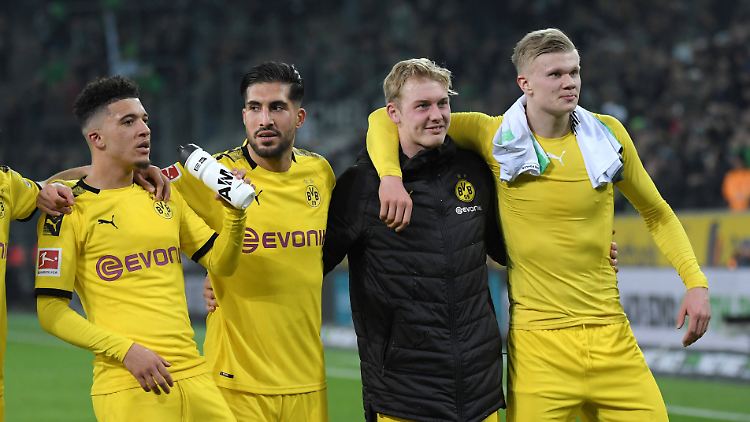 Die BVB-Profis mit Jadon Sancho, Emre Can, Julian Brandt und Erling Haaland verzichten auf Teile ihrer Gehälter.