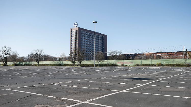 Nichts los bei VW in Wolfsburg.