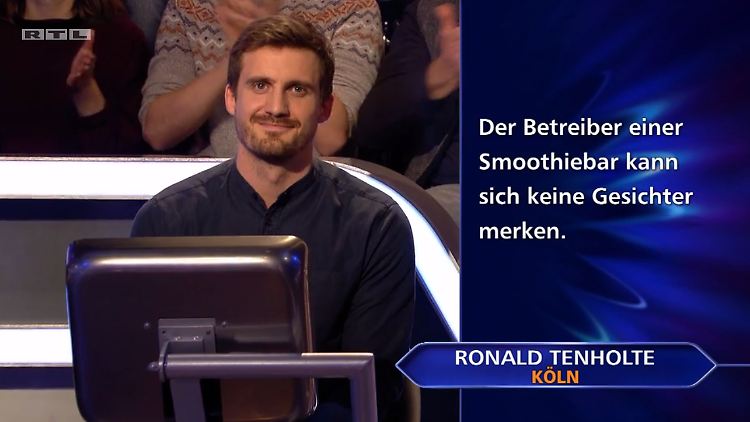 Kann sich vielleicht keine Gesichter merken, aber dafür eine Menge anderer Dinge: Ronald Tenholte. 