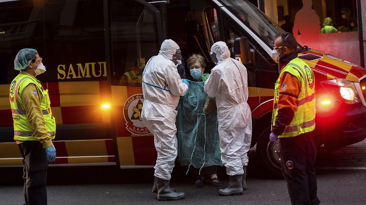 In Spaniens Hauptstadt Madrid gibt es besonders viele Fälle von Covid-19.
