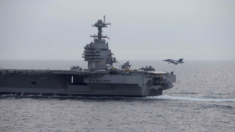 Der Schein trügt: Im Inneren der USS Gerald R. Ford gibt es Probleme.
