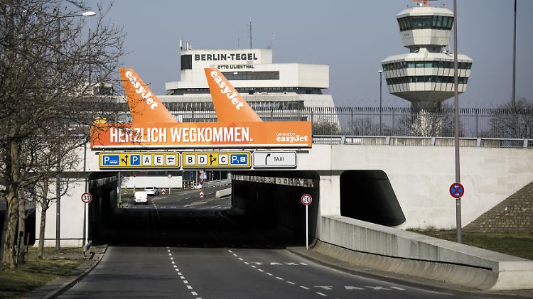 Sonst überlastet, derzeit leer: der Flughafen Tegel.