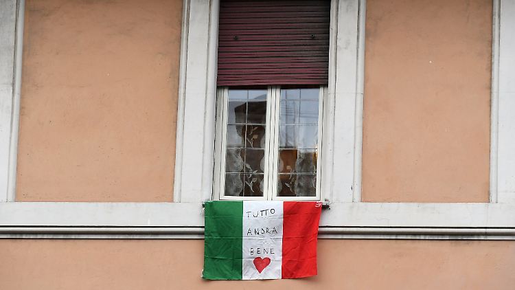 Hoffnungen auf ein Ende der Ausgangsperre am 3. April können sich die Italiener wohl nicht mehr machen. 