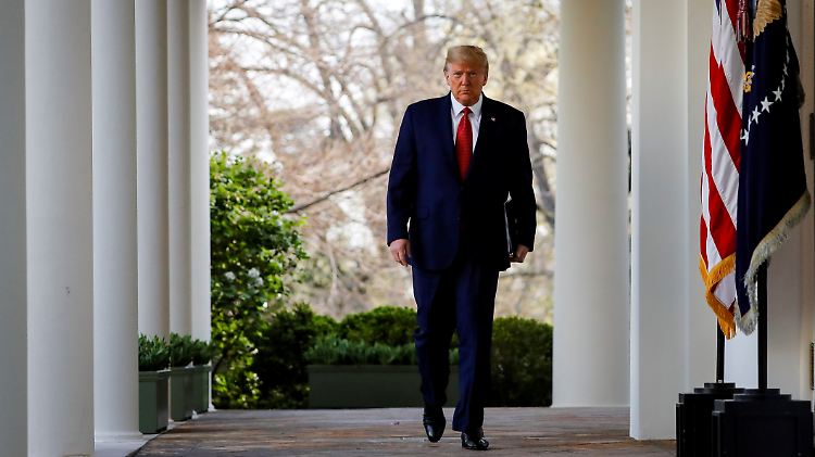 Lange hatte Trump die Bedrohung nicht ernst genommen. 