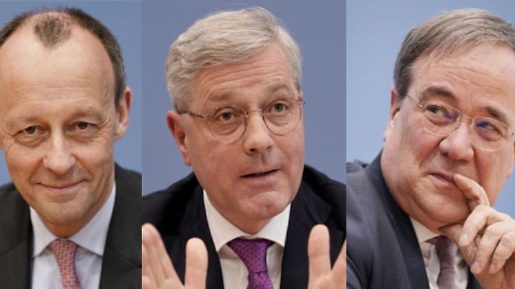 Friedrich Merz, Norbert Röttgen und Armin Laschet wollen Nachfolger von CDU-Chefin Annegret Kramp-Karrenbauer werden.