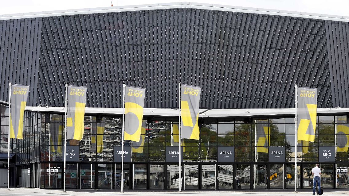 Die Veranstaltungshalle "Ahoy".