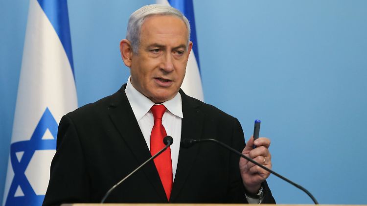 Netanjahu bemüht sich derzeit um die Bildung einer großen Regierungskoalition mit seinem bisherigen Konkurrenten Benny Gantz. 