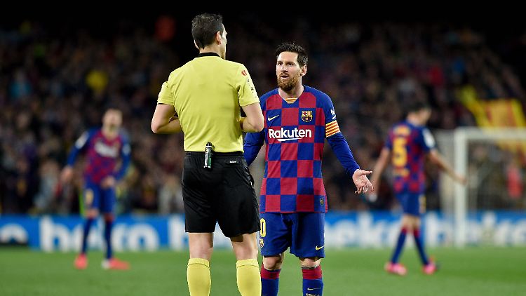 Lionel Messi kann nicht nur zaubern - sondern auch diskutieren.