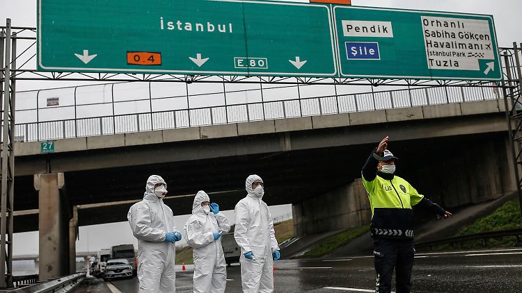 Mehr als 10.000 Coronavirus-Infizierte: Die Türkei veröffentlicht bislang nur Fallzahlen, aber keine Angaben zur regionalen Verteilung.