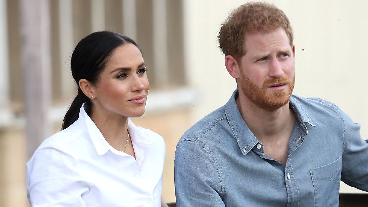 Vertrauen auf Profis: Harry und Meghan.