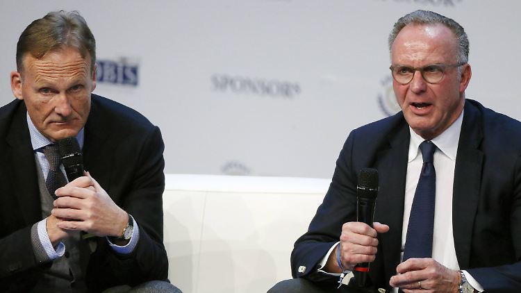 BVB-Boss Watzke sagte, die Idee für den Hilfsfonds sei von Bayern-Chef Rummenigge: "Ehre, wem Ehre gebührt."