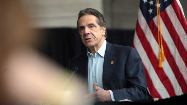 Andrew Cuomo appelliert an die Bürger seines Bundesstaates.