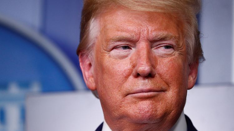 "Wir dürfen nicht zulassen, dass die Drogenkartelle die Pandemie ausnutzen", sagt US-Präsident Trump.