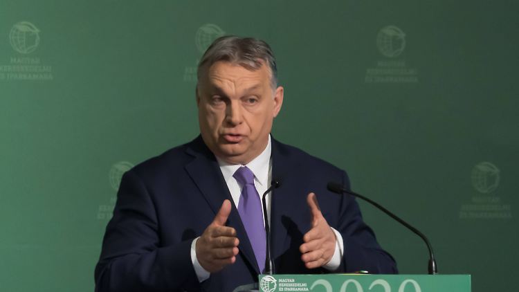 Viktor Orbán gibt sich von der Kritik aus den Reihen der EU wenig beeindruckt.