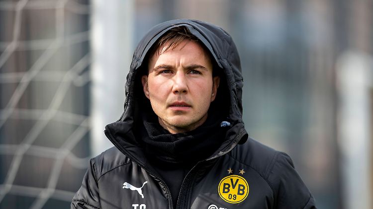 Mario Götze blickt in eine ungewisse Zukunft.
