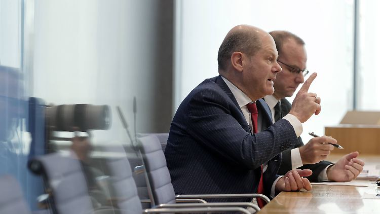 Muss sich im kommenden Jahr wohl von der schwarzen Null trennen: Olaf Scholz.