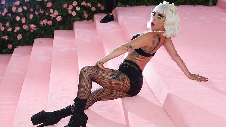 Sie weiß, wie man sich in Szene setzt: Lady Gaga.