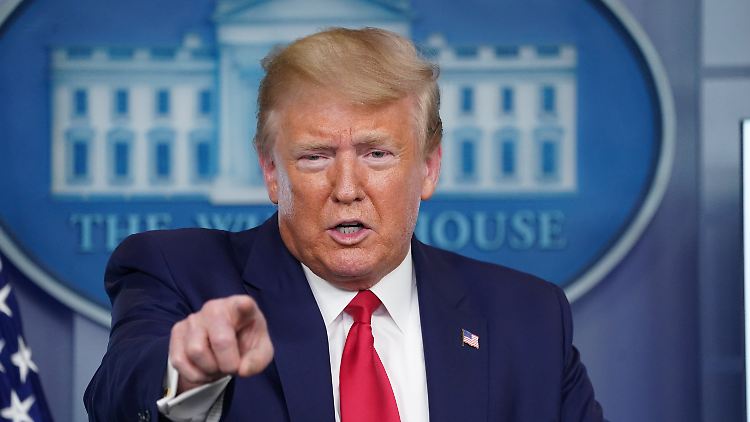 US-Präsident Trump weiß es nach eigenen Angaben zu schätzen, dass sich Joe Biden bei ihm gemeldet hat.