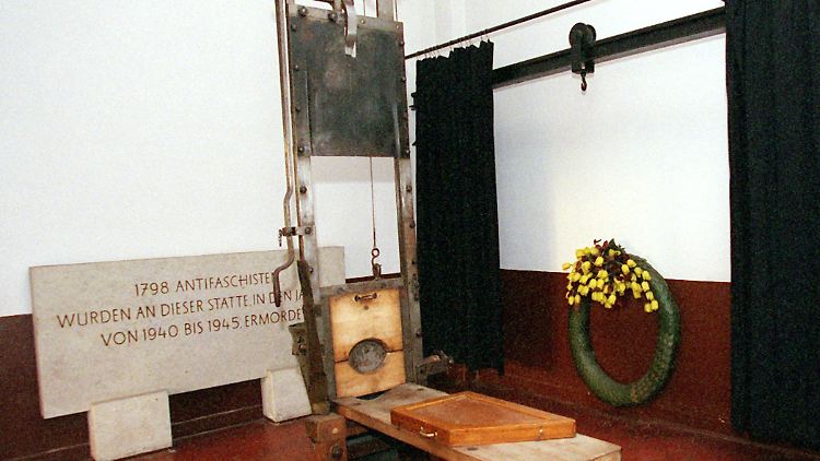 Hinrichtungsraum in der JVA Brandenburg.