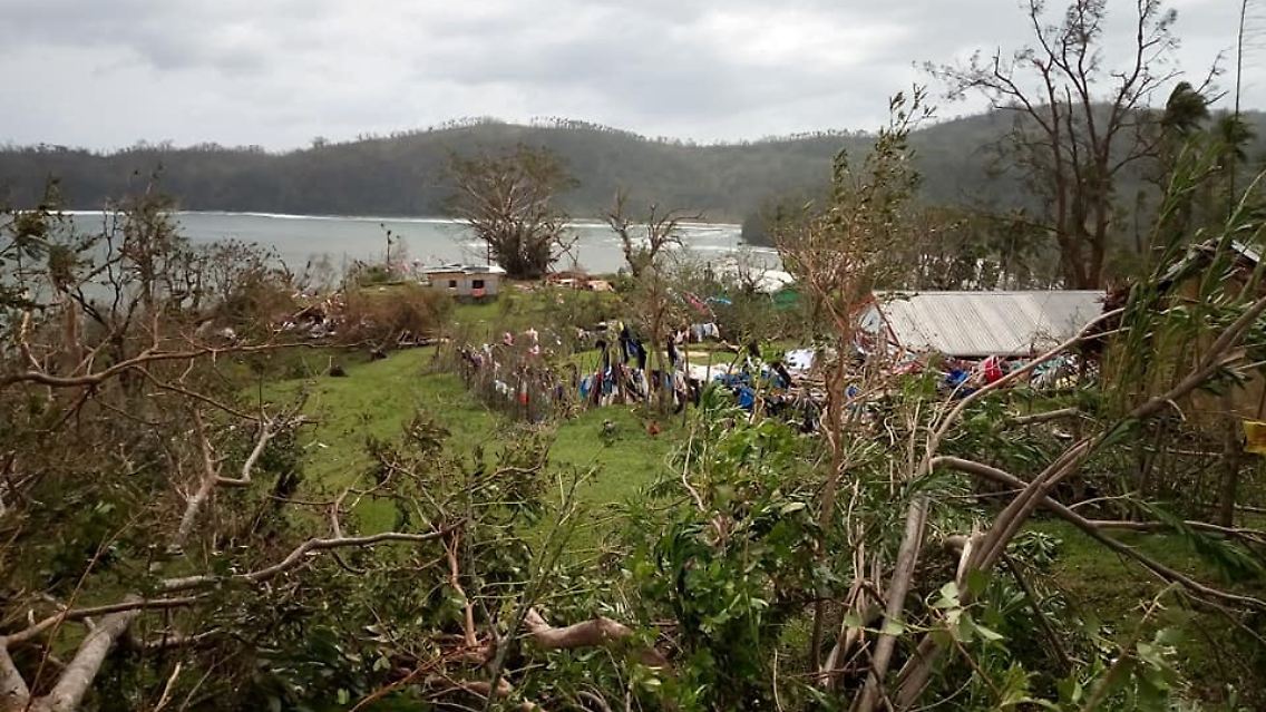 Auf Vanuatu stürzten Häuser ein und es kam zu Sturzfluten.