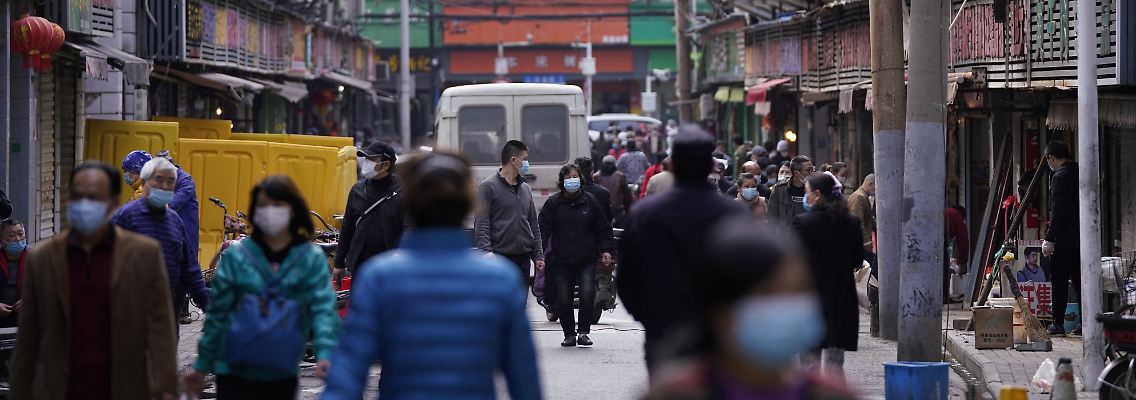 Im November hatte das neuartige Coronavirus sich von Wuhan aus in den Rest der Welt verbreitet.