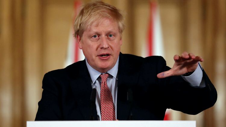 Boris Johnson ist offenbar auf dem Wege der Besserung.