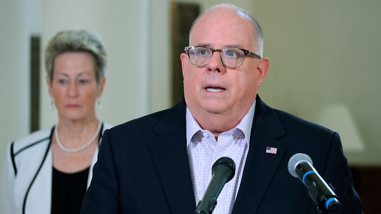 Gouverneur Larry Hogan verkündet die traurige Nachricht, dass auch der Achjährige Gideon McKean beim Kanu-Unfall ums Lebens gekommen ist.