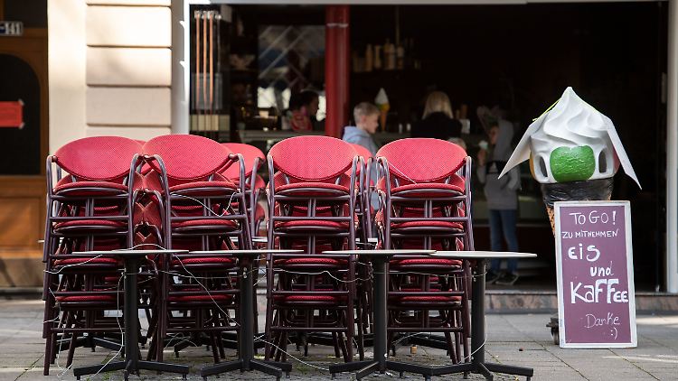 In gastronomischen Einrichtungen ist die Arbeit weitgehend zum Erliegen gekommen.