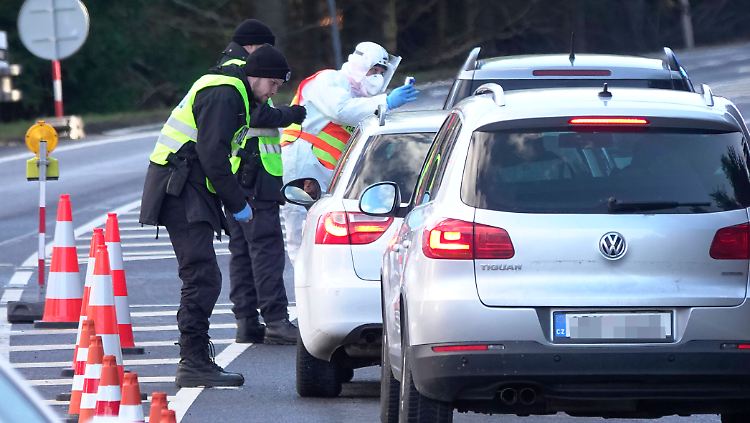 Die Corona-Ausbreitung über deutsche Grenzen hinweg soll gestoppt werden.